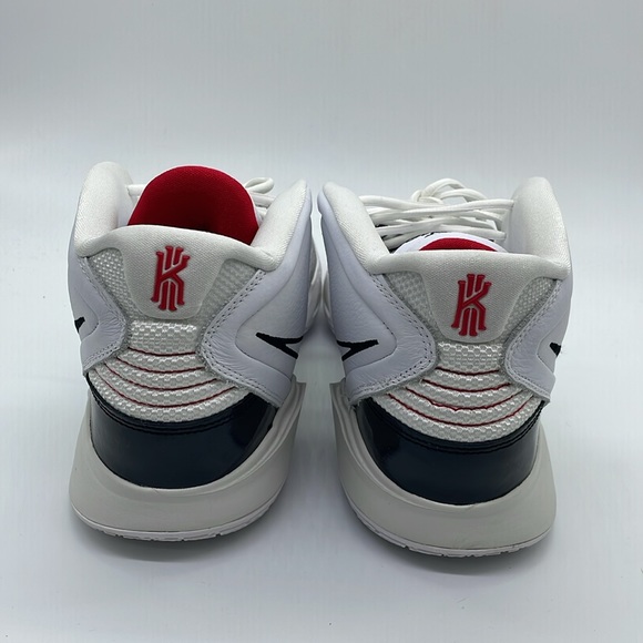 Mens Nike Kyrie Irving 8 Infinity White University Red Black CZ0204-101 NWOB - Picture 4 of 4